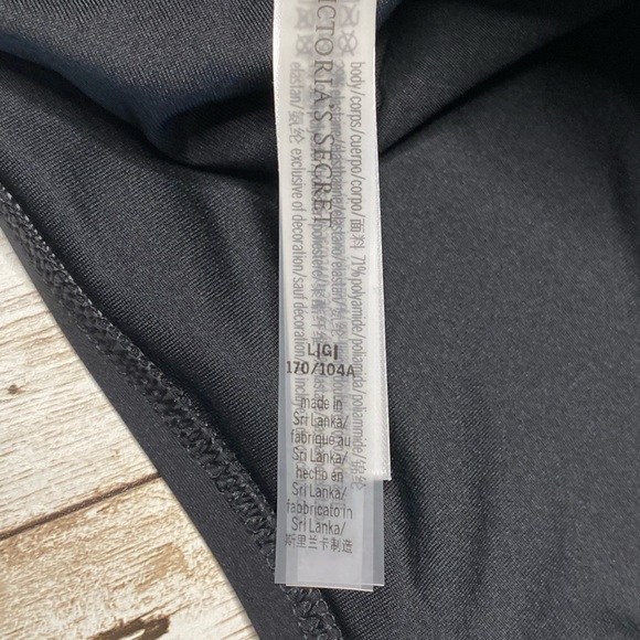 🆕 VICTORIA'S SECRET VS SWIM SEXY SPORT CROPPED TEE BIKINI TOP BACK LARGE - Picture 8 of 16